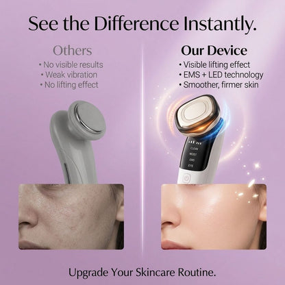 EMS Facial Massager – LED Photon Face Lifting & Deep Skin Care Device