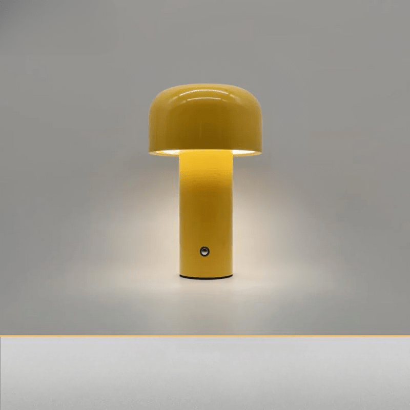 Wireless LED Mushroom Light – Yellow