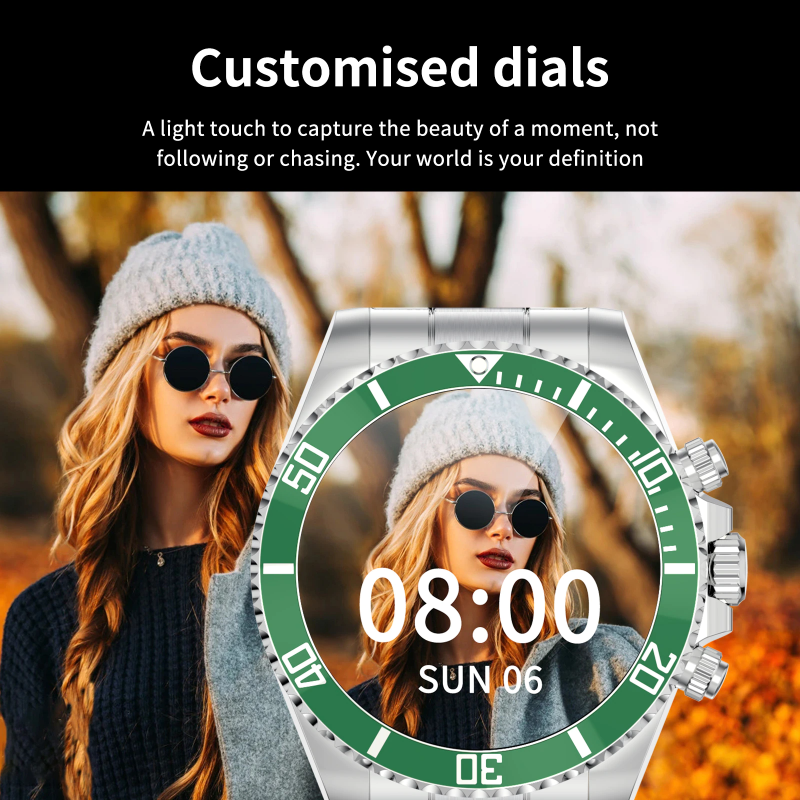 LuxuraTech Versatile Bluetooth Fitness Smartwatch