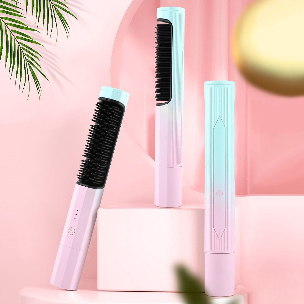 3-in-1 Frizz Remover - Professional Smoothing Brush
