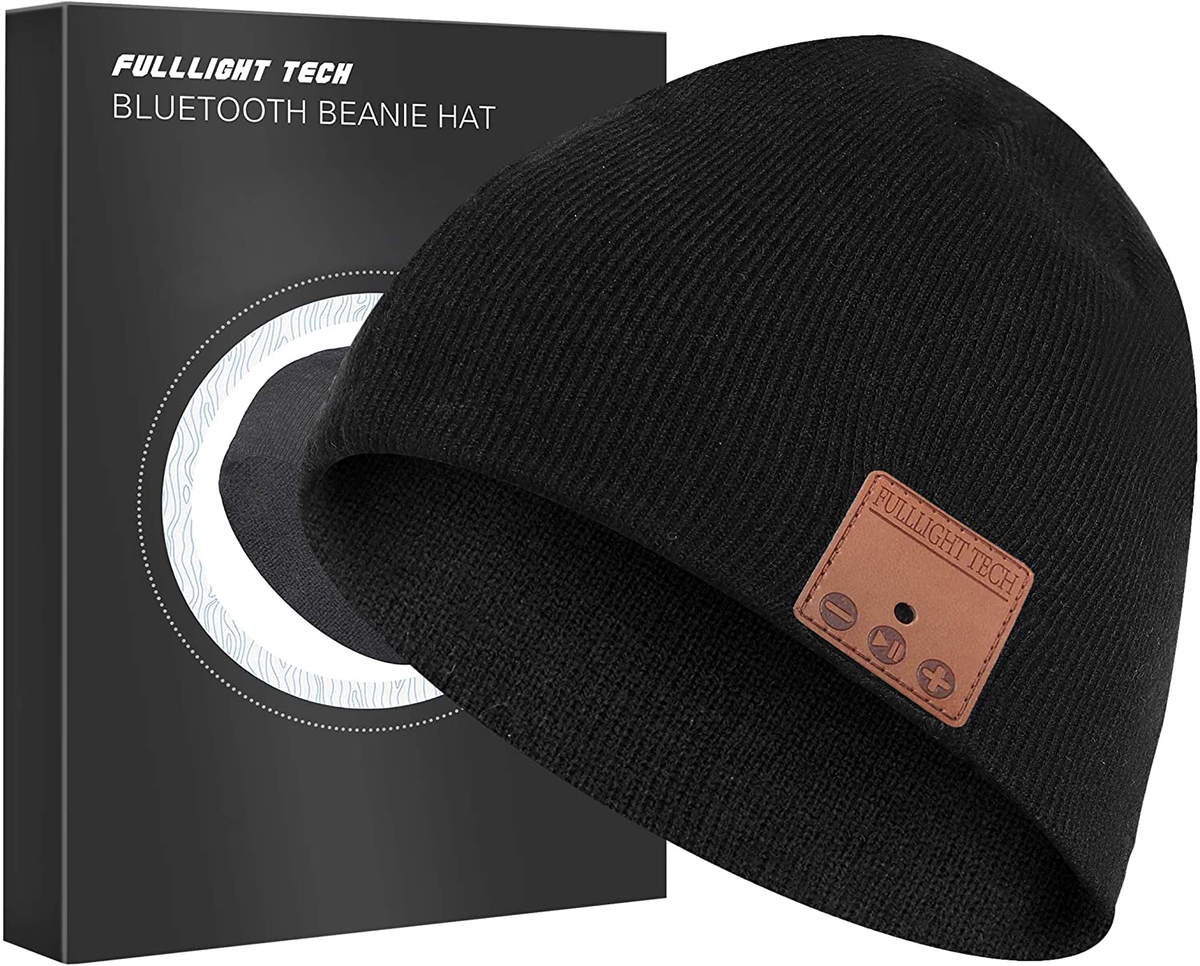 Smart Knit Hat with Bluetooth Headphones