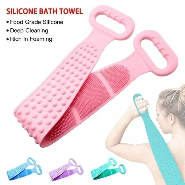 Premium Silicone Body Scrubber for Refreshing Showers