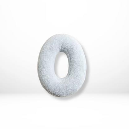 Decorative Velvet Cushion in Every Letter of the Alphabet - Soft Velura