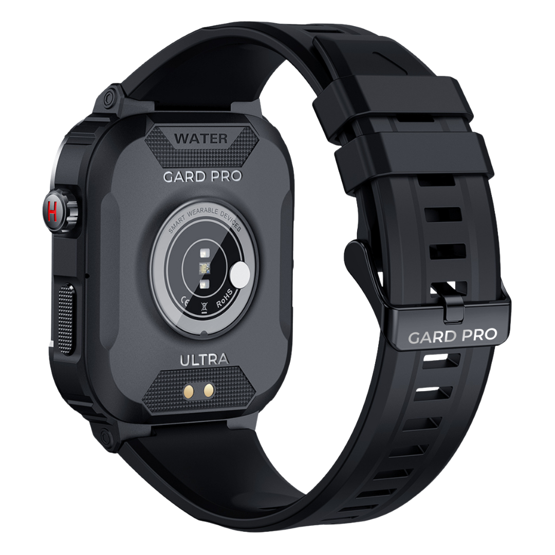 Robust Smartwatch with Health Monitor – Shock Resistant and Waterproof