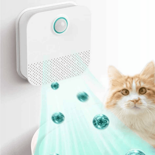 USB Rechargeable Smart Air Purifier for Cat Litter – Silent Operation