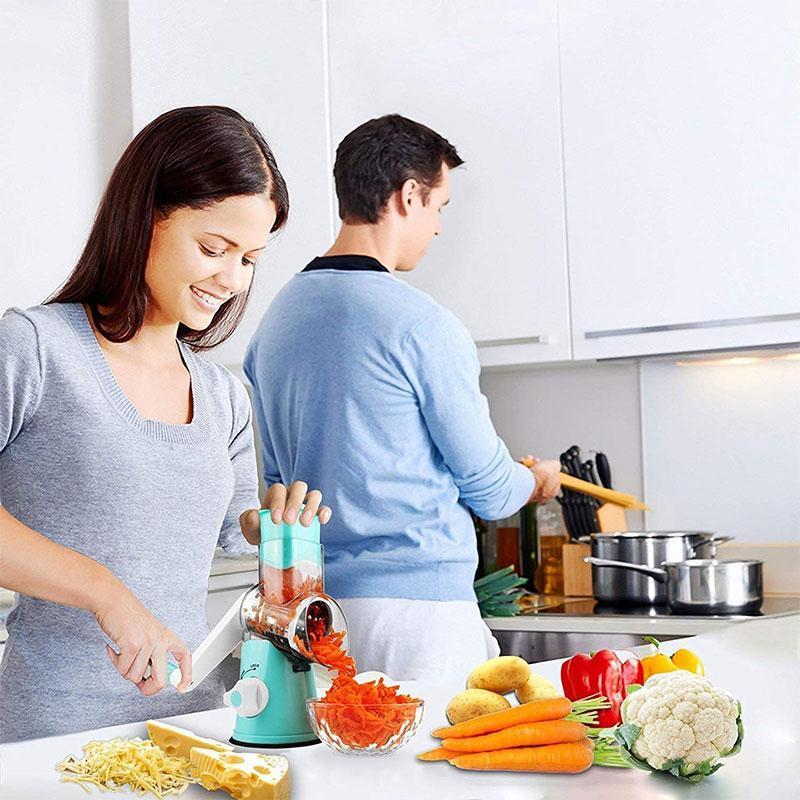 Hand-Cranked Vegetable Slicer – Versatile Kitchen Tool