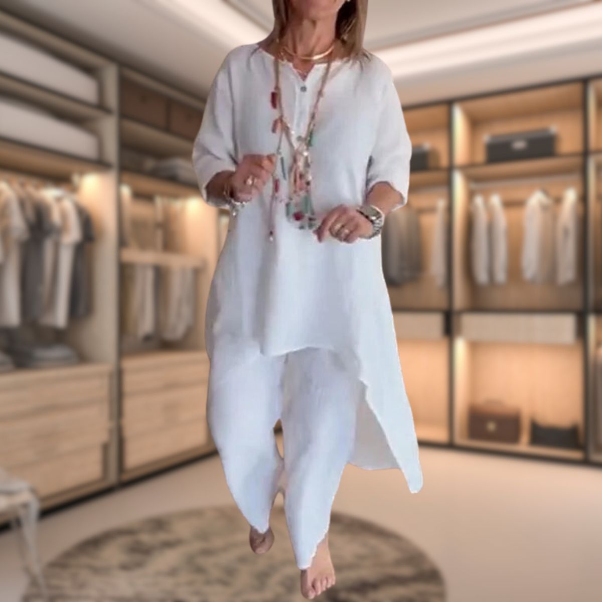 Comfortable Set for Everyday Use – White