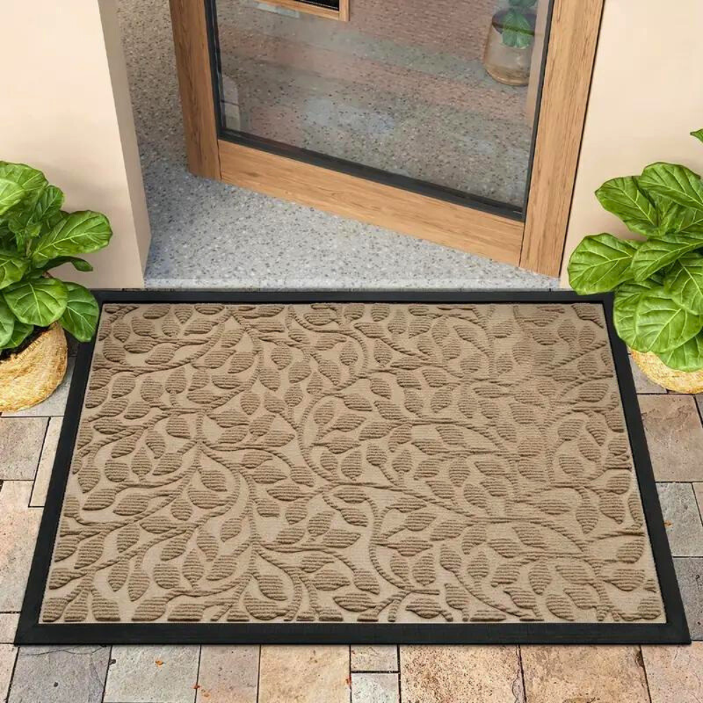 Chic Haven Durable Entryway Mat – Khaki
