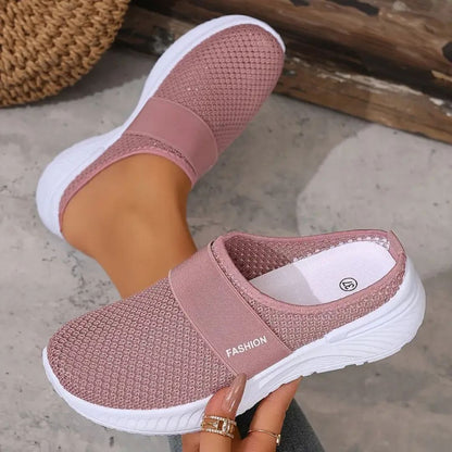 AirStride – Lightweight Mesh Slip-On Sneakers for Women