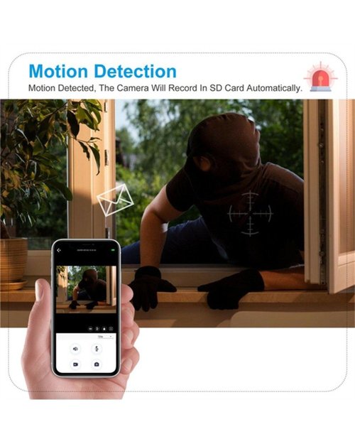Smart Bulb Security Camera with HD Vision