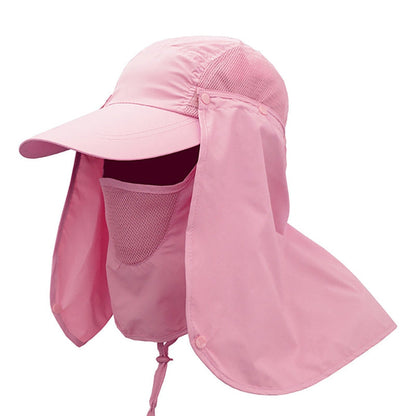 UV Protection Hat for Versatile Style – Pink