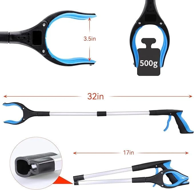 SmartReach Grabber Tool for Effortless Object Retrieval