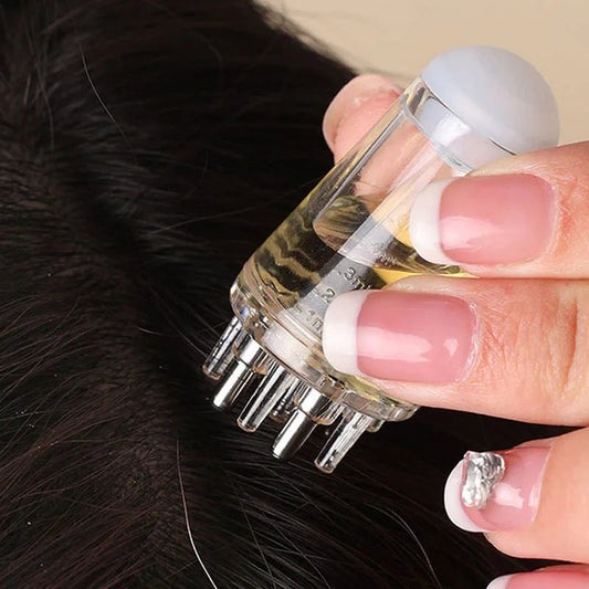 Precision Hair Treatment Applicator Comb – Transparent