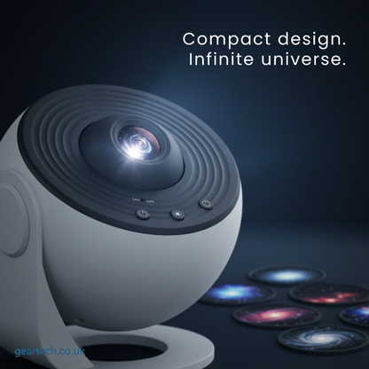 Bedroom Relaxation Projector Lamp with Starry Sky Effect