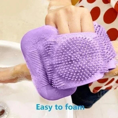 Premium Silicone Body Scrubber for Refreshing Showers