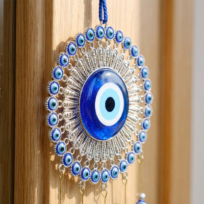Wind Chime with Nazar Protection Amulet