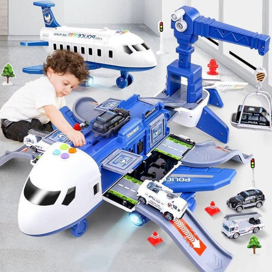 Creative Kids Airplane and Vehicle Playset