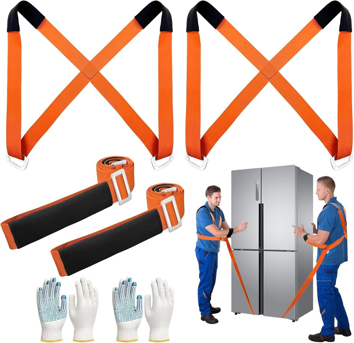 Heavy-Duty Lifting Straps for Stress-Free Moving