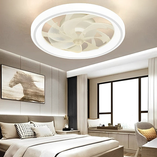 LED Light Ceiling Fan for Smart Bedrooms