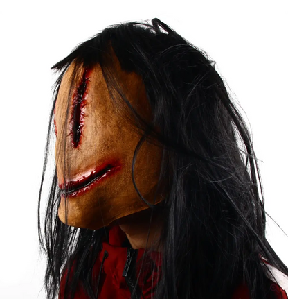 Fun Crazy Smile Face Mask