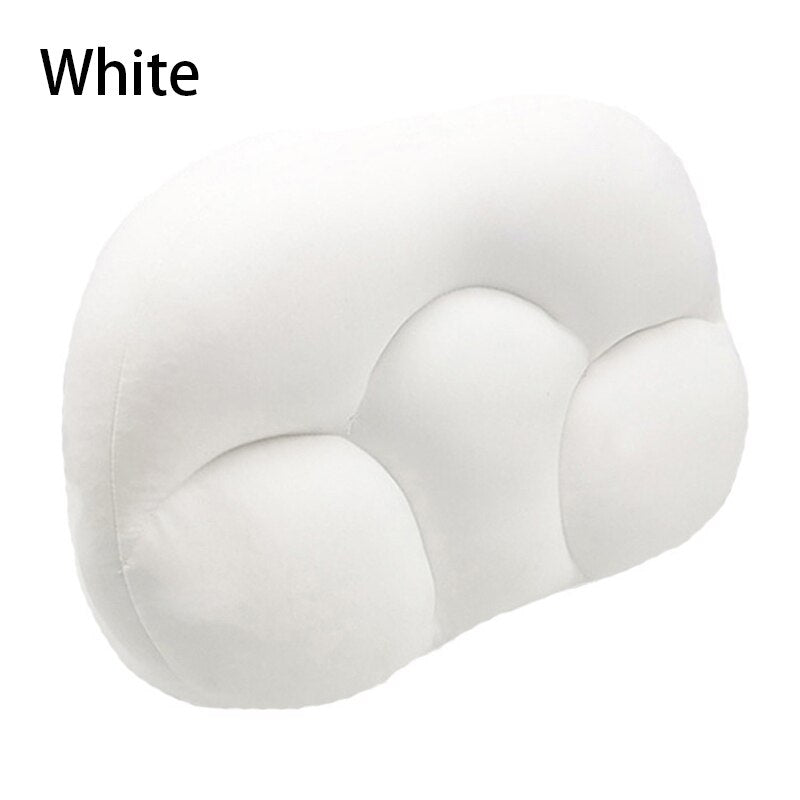 Serene Sleep Cloud Pillow – White