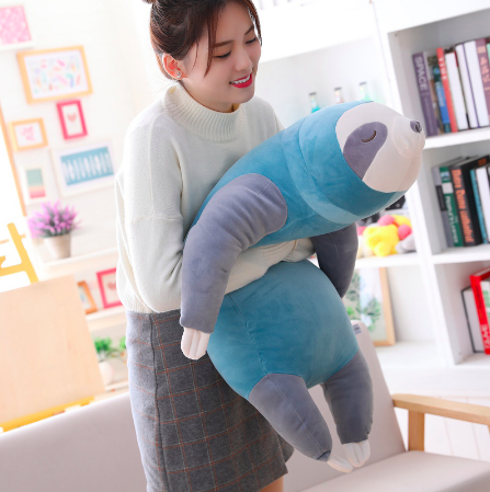 Cuddly Sloth Plush Toy for Children and Adults