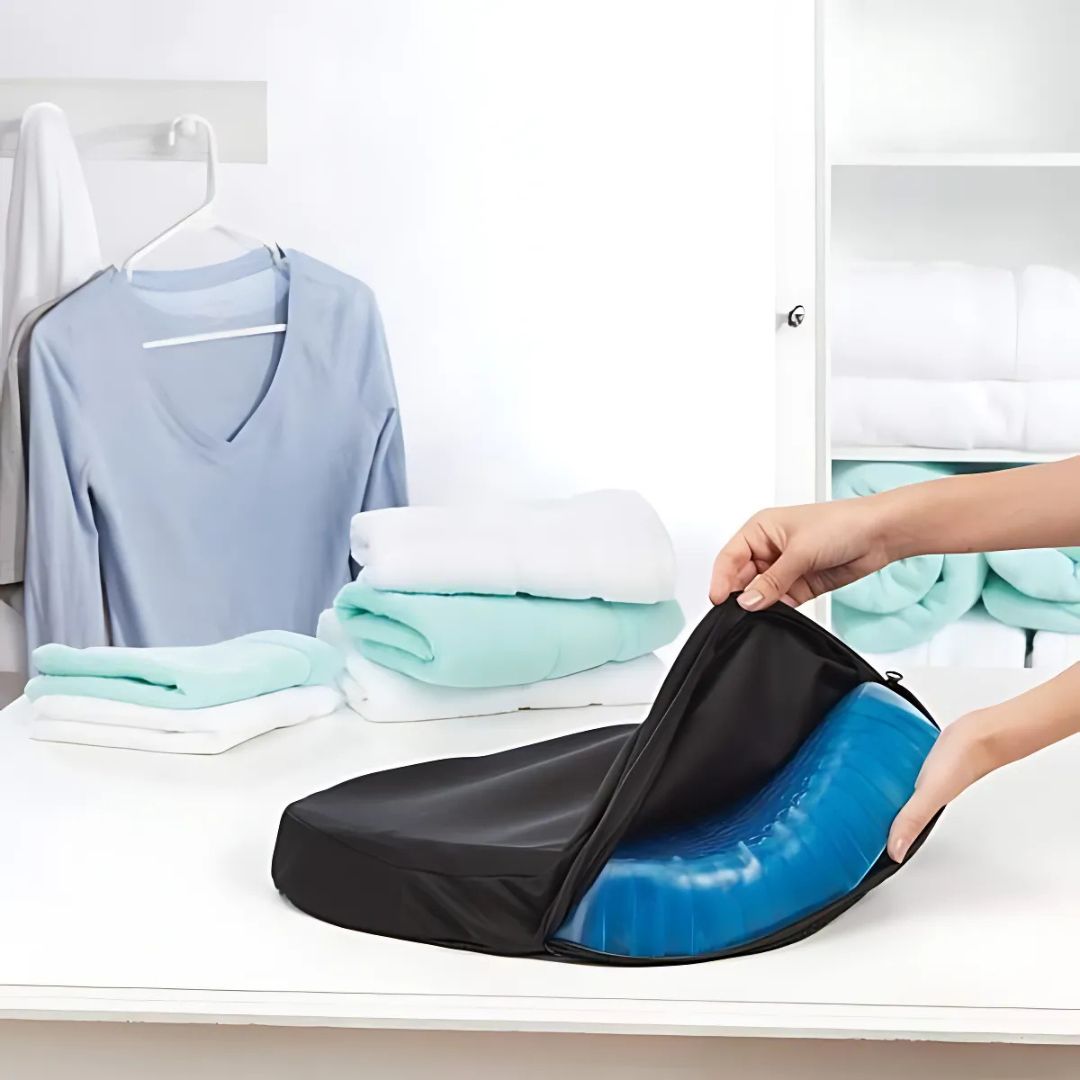 Orthopedic Gel Cushion for Comfortable Seating and Pressure Relief