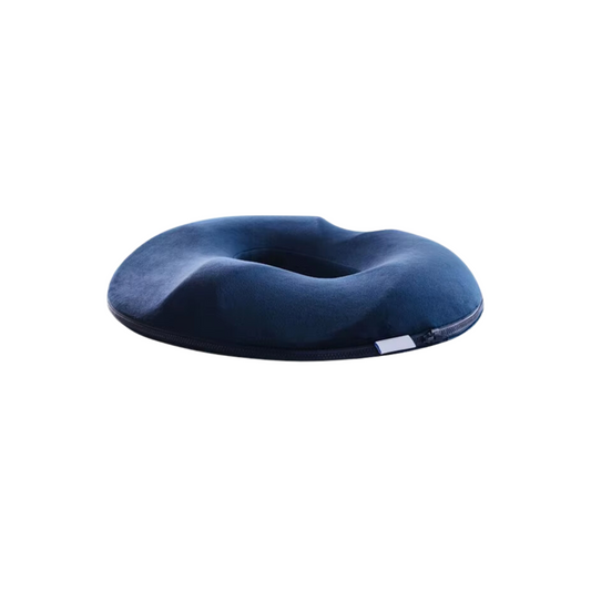 Lumbar Support Pillow for Office Use - Ergonomic Design – Blue
