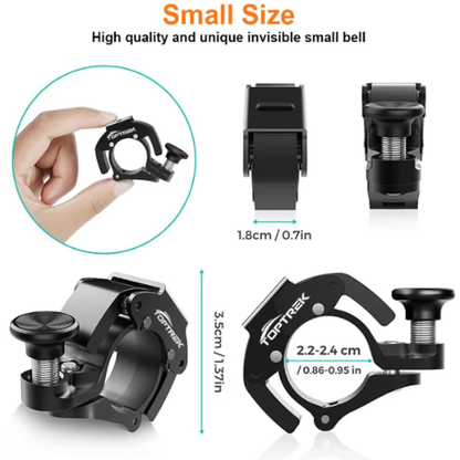 Lightweight Aluminum Bicycle Bell - 100 dB Sound