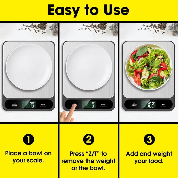 Stainless Steel Precision Kitchen Scale
