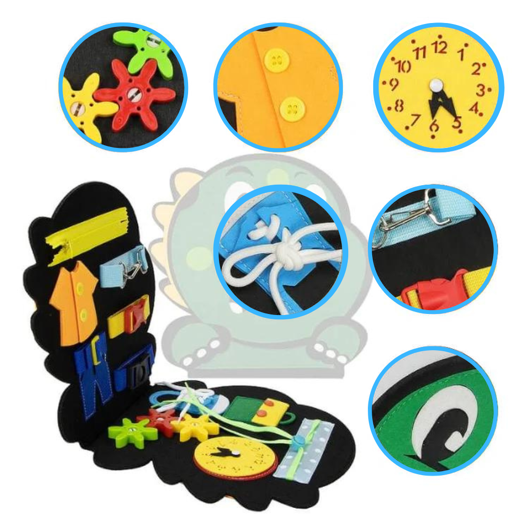 Engaging Learning Board for Curious Toddlers