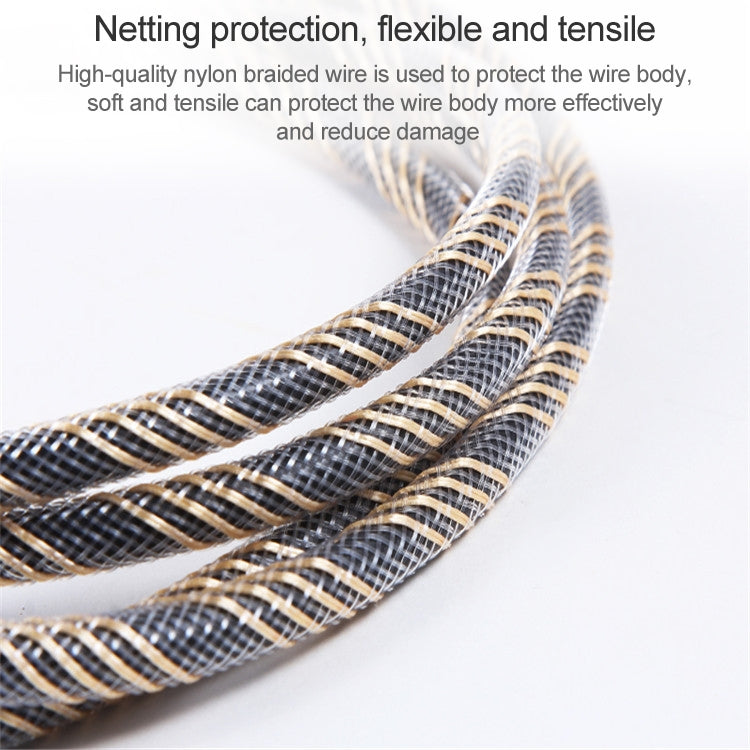 20m Optical Fiber Cable with Square Toslink Connectors for TV Audio