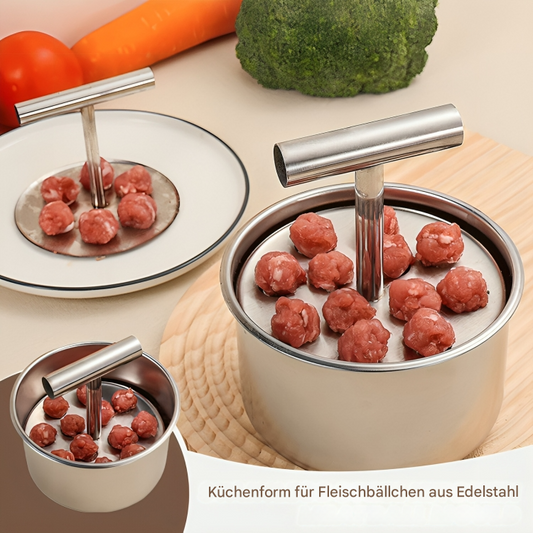 Stainless Steel Meatball Maker for Uniform Size - Kitchen Tool