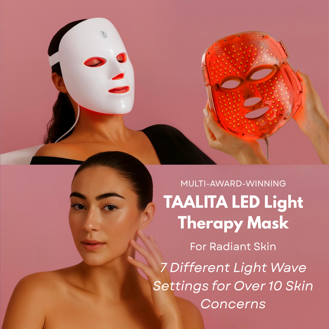 S LED light therapy mask