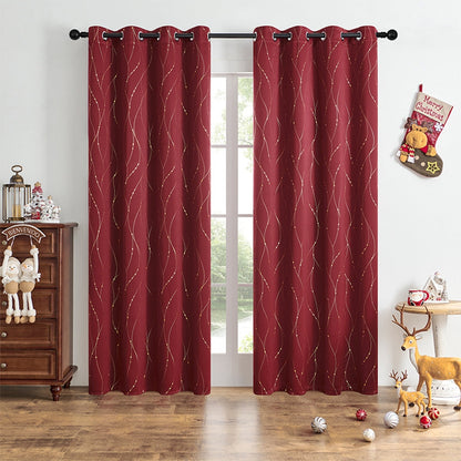 Luxe Light-Blocking Drapes with Modern Elegance – Ruby Stream