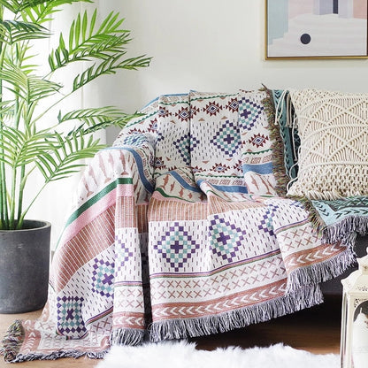 Vintage Style Pumpkin Sofa Throw Blanket Cover – 7