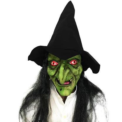 Old Man Latex Mask for Halloween and Cosplay - Realistic with Movable Mouth