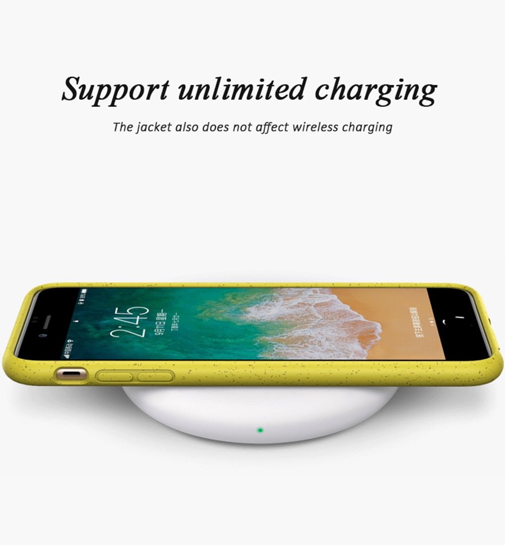 Blue Biodegradable Case