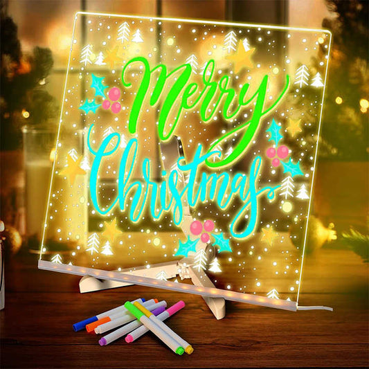 LED Drawing Board for Kids – Reusable Writing Pad with Light Pen