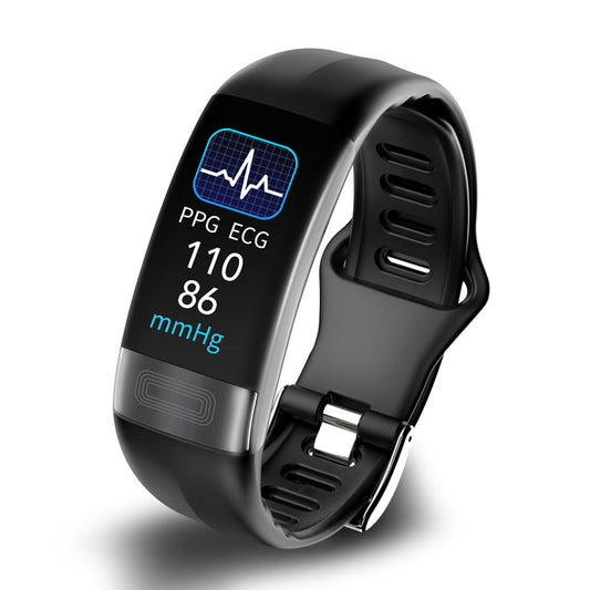Health Smartwatch Featuring Blood Pressure Tracking – Black