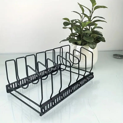Versatile Kitchen Lid Organizer and Storage Solution