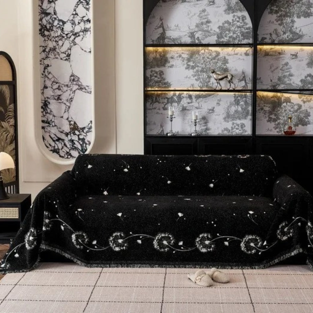 Serene Dandelion Dream Sofa Protector