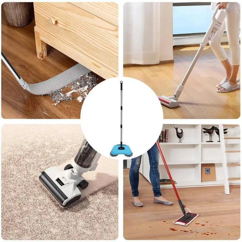 2-in-1 Cordless Sweeper and Mop for Effortless Cleaning