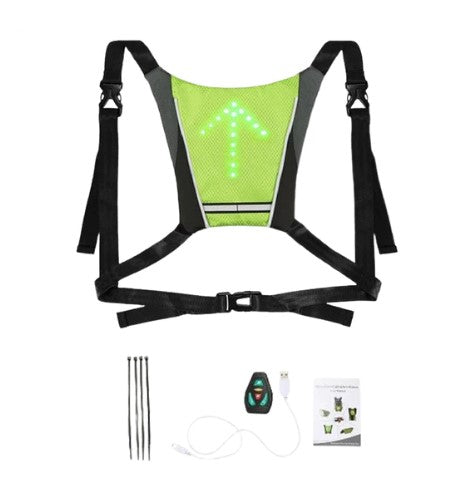 Smart Safety Vest with LED Indicators