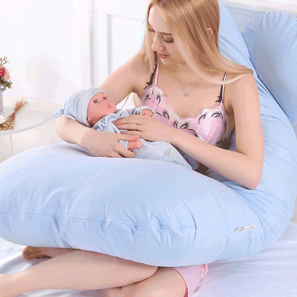 C-Shaped Maternity Support Pillow for Ultimate Comfort