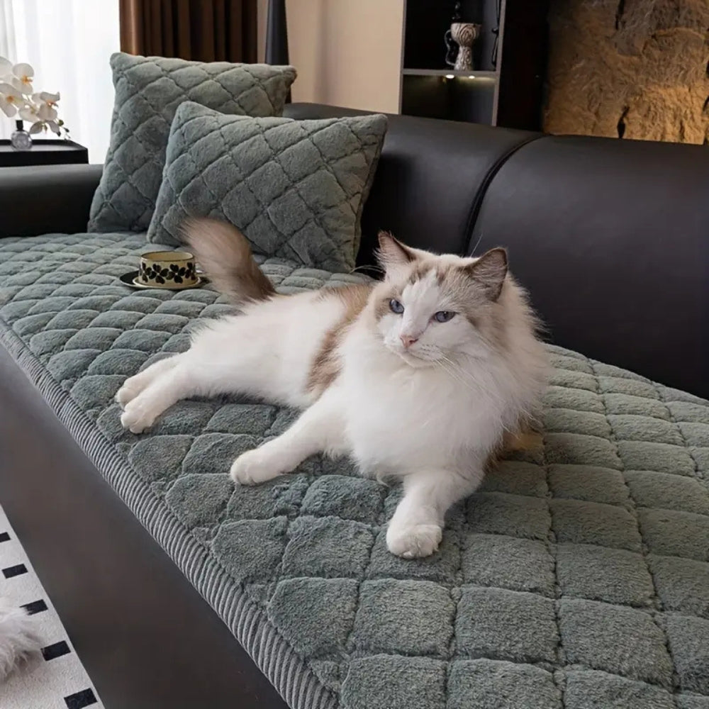 Elegant Soft Quilted Sofa Protector