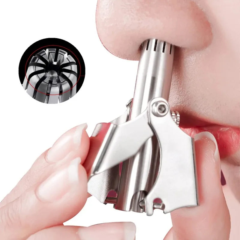 Precision Nose Hair Trimming Scissors for Effortless Grooming