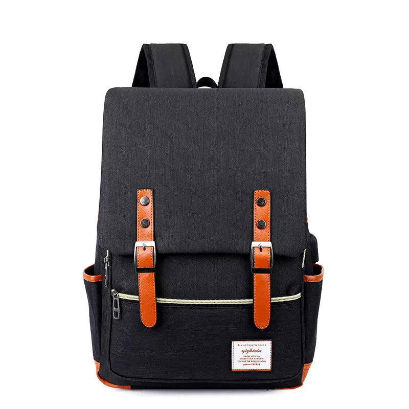 Laptop Computer Backpack - Durable and Stylish Design – Black