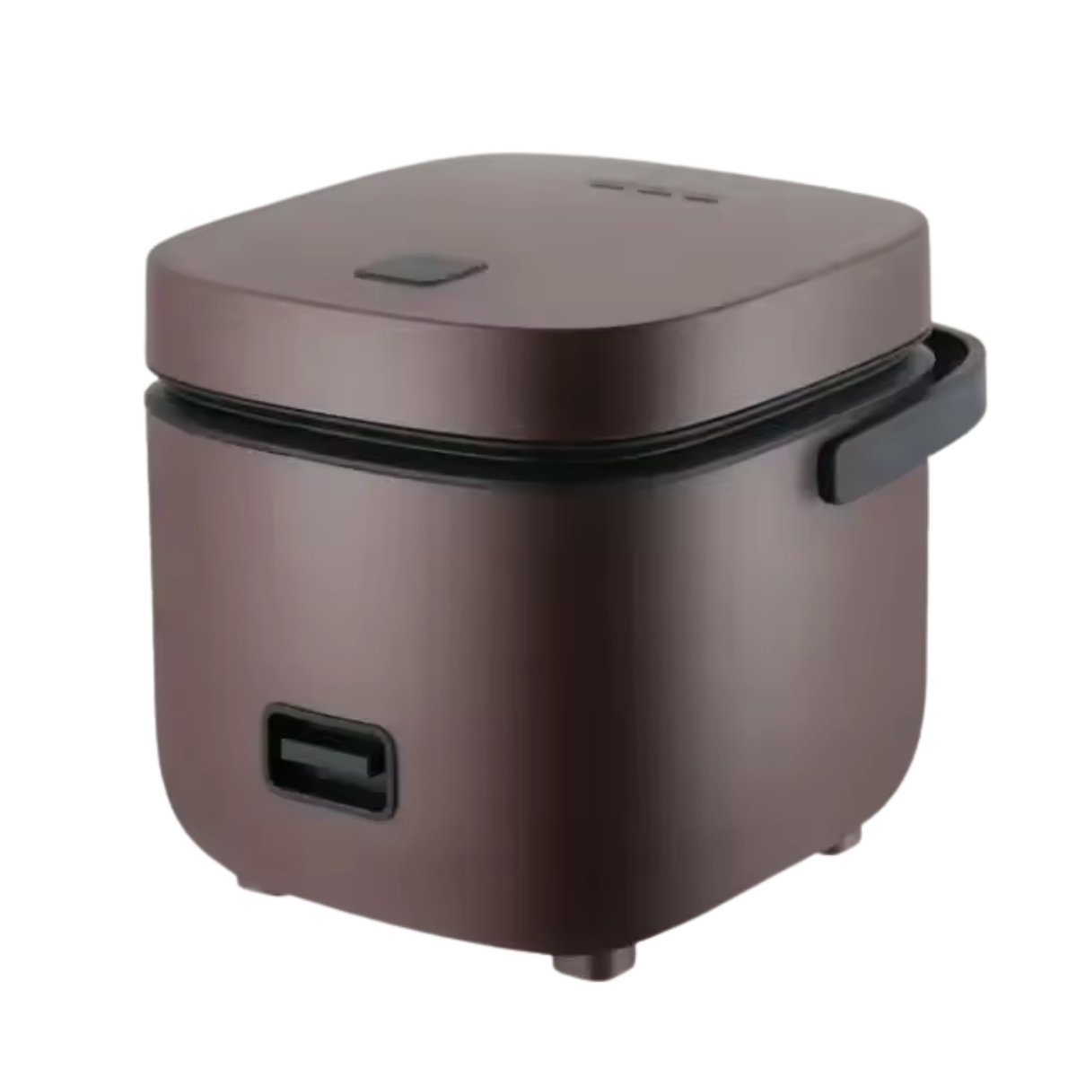 1.2L Electric Rice Cooker - Compact and Automatic Cooking Solution – Brown