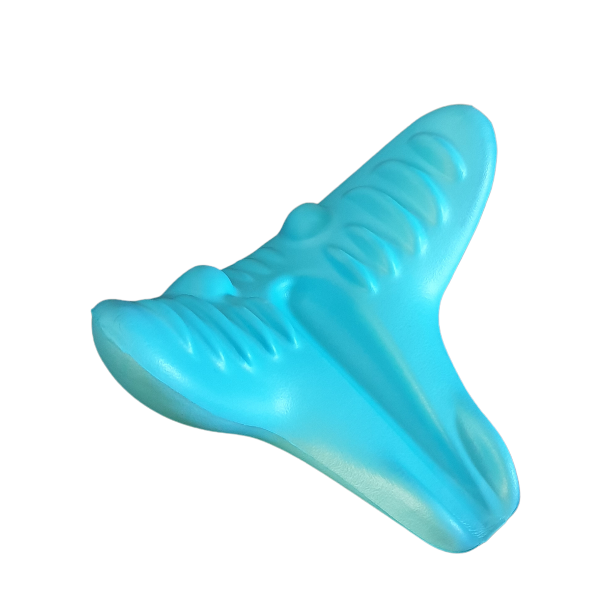 Ergonomic Neck Relief Pillow for Comfort and Support – Blue